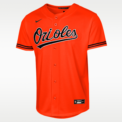 Baltimore Orioles Big Kids' Nike Baseline Replica Team Jersey